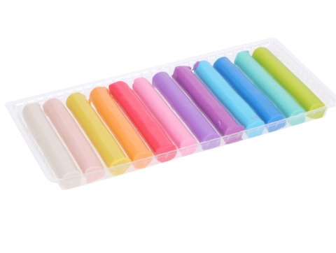 Plastelina 12 kolorów pastelowa zapachowa ASTRA