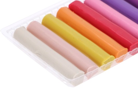 Plastelina 12 kolorów pastelowa zapachowa ASTRA