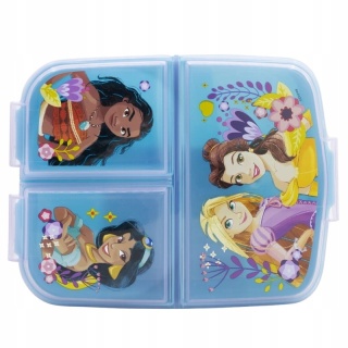 ŚNIADANIÓWKA trzykomorowa z przegródkami lunchbox Księżniczki Vaiana Bella