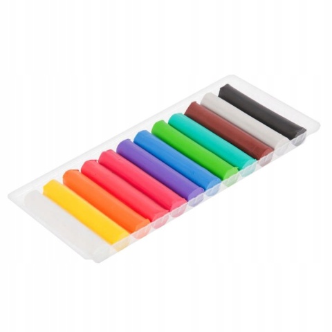 Plastelina szkolna 12 kolorów HOT WHEELS