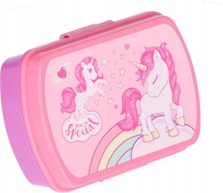 ŚNIADANIÓWKA LUNCH BOX UNICORN JEDNOROŻEC chlebak