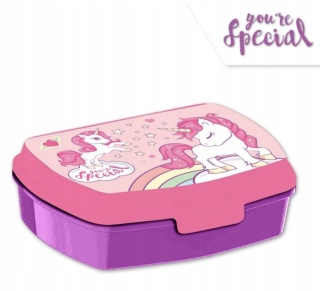 ŚNIADANIÓWKA LUNCH BOX UNICORN JEDNOROŻEC chlebak