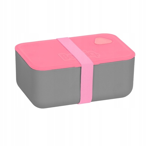 Śniadaniówka pudełko na kanapki szczelna zamykana gumką BeUniq
