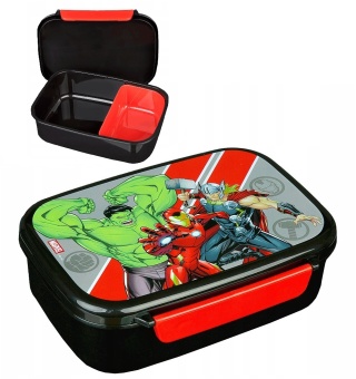 Śniadaniówka z przegródkami chlebak lunchbox Avengers Iron Man Hulk
