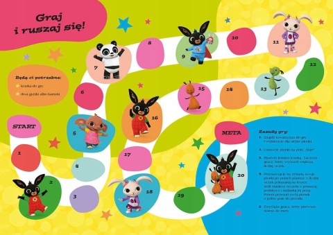 BING Zimowy zeszyt zadań kolorowanka z naklejkami