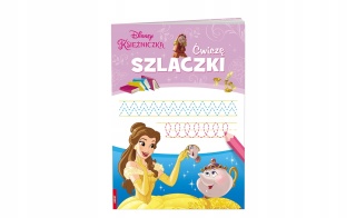 Ćwiczę szlaczki DISNEY księżniczki Roszpunka Syrenka