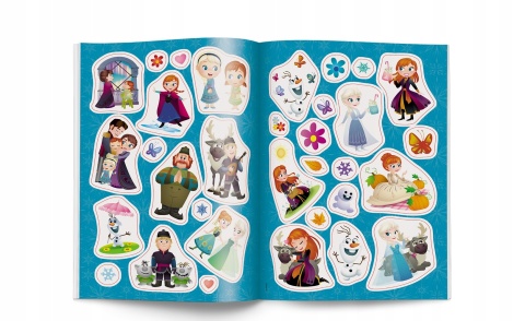Disney Maluch Kraina Lodu Frozen kolorowanka z naklejkami