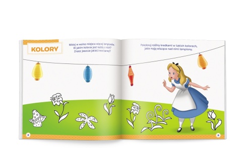 Disney Uczy Classic Stitch Elementarz przedszkolaka 4 lata zadania naklejki