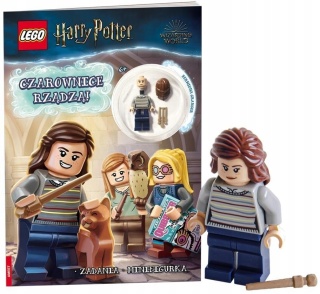 LEGO Harry Potter Czarownice rządzą komiks z zadaniami + figurka Hermiona