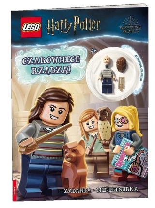 LEGO Harry Potter Czarownice rządzą komiks z zadaniami + figurka Hermiona