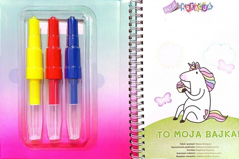 Moje Jednorożce To moja bajka! kolorowanka naklejki szablony flamastry dmuchane Moje Jednorożce To moja bajka! kolorowanka naklejki szablony flamastry dmuchane