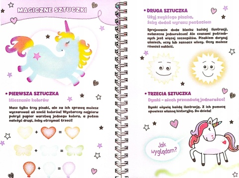 Moje Jednorożce To moja bajka! kolorowanka naklejki szablony flamastry dmuchane Moje Jednorożce To moja bajka! kolorowanka naklejki szablony flamastry dmuchane