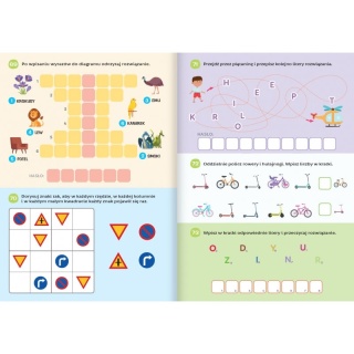 100 ciekawych zadań od 6 lat łamigłówki rebusy dla przedszkolaków