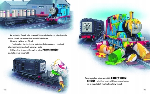 Bajki 5 minut przed snem TOMEK I PRZYJACIELE lokomotywy