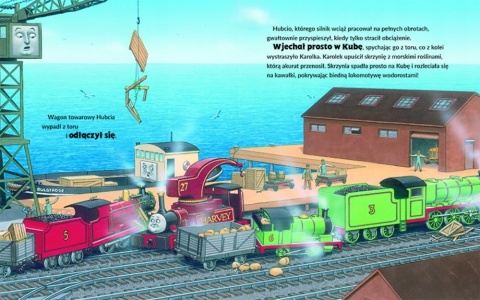 Bajki 5 minut przed snem TOMEK I PRZYJACIELE lokomotywy