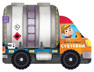 CYSTERNA Świat na kółkach. książeczka sztywnokartonowa auto z kołami