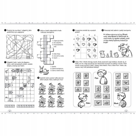 Łamigłówki na wszystkie dni roku 365 zadań zadania logiczne 8 9 10 12 lat