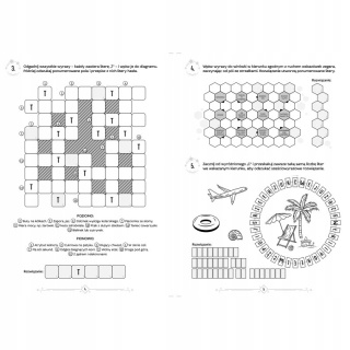 Łamigłówki od 10 lat Księga niebanalnych zadań krzyżówki wykreślanki