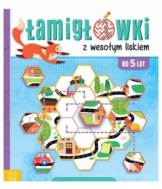 Łamigłówki z wesołym liskiem zadania rebusy uczę się i rozwiązuję od 5 lat