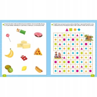 Łamigłówki z wesołym liskiem zadania rebusy uczę się i rozwiązuję od 5 lat