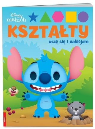 Lilo i Stitch Disney maluch kształty uczę się i naklejam Stich
