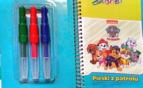 Psi Patrol Pieski z patrolu. kolorowanka naklejki szablony flamastry dmuchane Psi Patrol Pieski z patrolu. kolorowanka naklejki szablony flamastry dmuchane