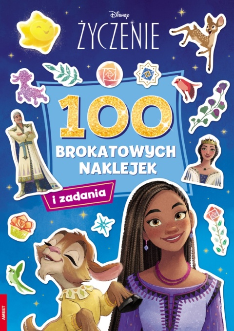 Życzenie Wish Życzenie Disney 100 brokatowych naklejek zadania