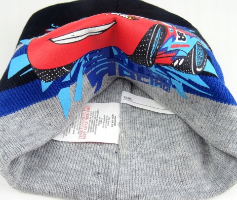 AUTA ZYGZAK MCQUEEN czapka+ rękawiczki 52