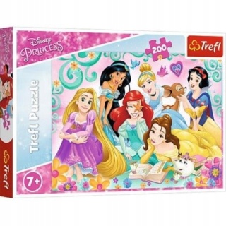 KSIĘŻNICZKI DISNEY Puzzle TREFL 200 EL 13268