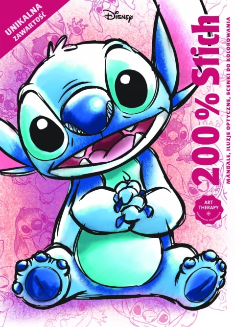 Lilo i Stitch 200% Stich. Mandale, iluzje optyczne, scenki do kolorowania.