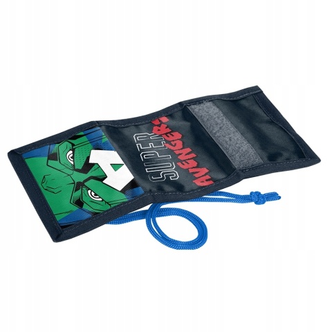 Portfel portfelik rzep suwak AVENGERS HULK