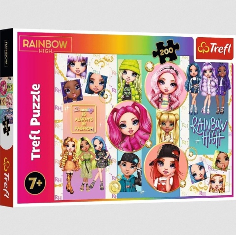 RAINBOW HIGH Puzzle TREFL 200 EL 13289