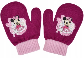 Rękawiczki dla dzieci MYSZKA MINNIE jednopalcowe