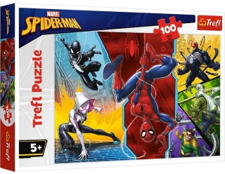 SPIDERMAN Puzzle TREFL 100 EL 16347