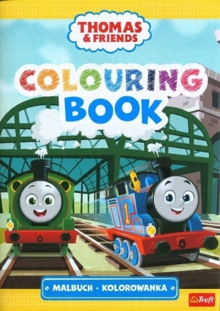 Tomek i Przyjaciele kolorowanka Colouring book
