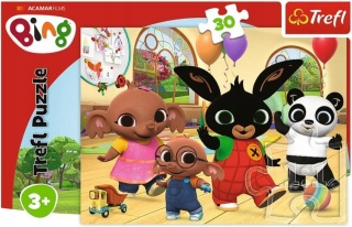 Królik Bing Sula Pando Trefl Puzzle 30 EL 18304
