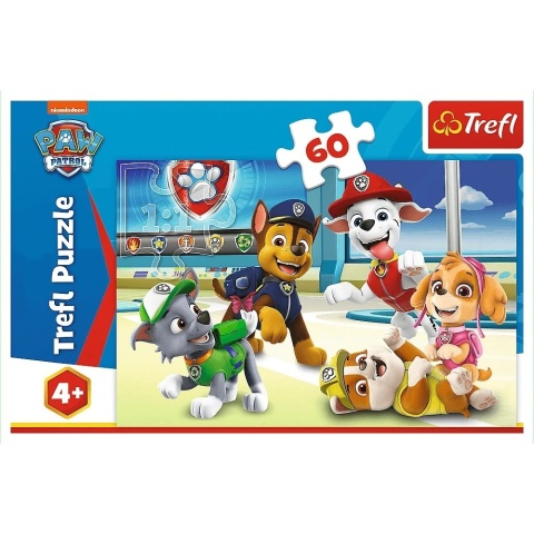 Puzzle 60 el TREFL Psi Patrol W świecie piesków 17392