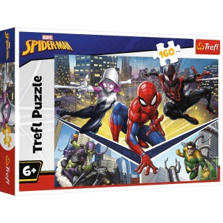 Spiderman Trefl Puzzle SIŁA SPIDRMANA 160 EL 15422