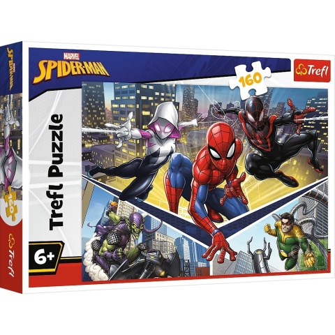 Spiderman Trefl Puzzle SIŁA SPIDRMANA 160 EL 15422