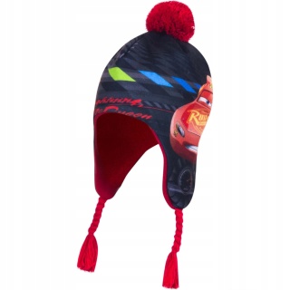 AUTA ZYGZAK MCQUEEN czapka peruwianka polarowa 54