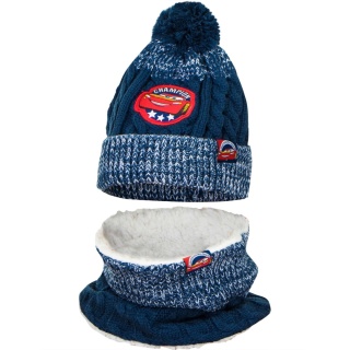 AUTA ZYGZAK MCQUEEN czapka zimowa komin komplet 52