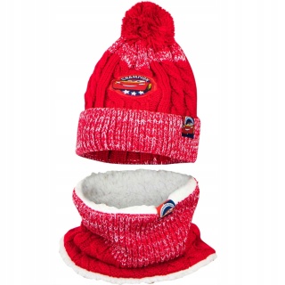 AUTA ZYGZAK MCQUEEN czapka zimowa komin komplet 54