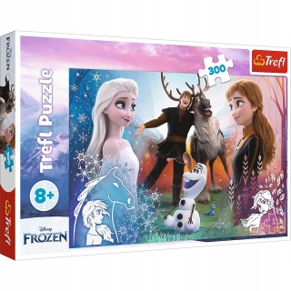 KRAINA LODU FROZEN Puzzle Maxi 60X40 cm 300 EL TREFL