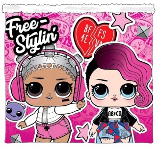 LOL SURPRISE komin szalik puchaty, miś