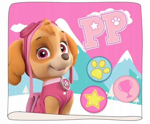 PSI PATROL SKYE komin szalik puchaty, miś