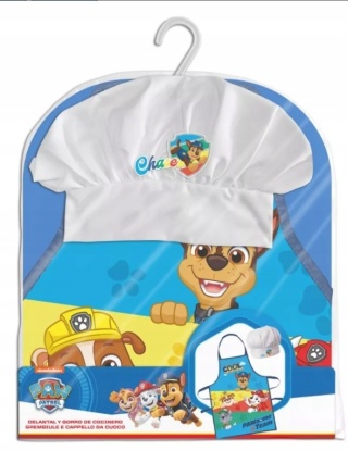 PSI PATROL fartuch fartuszek czapka kucharska