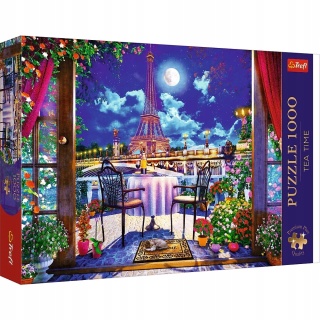 Puzzle TREFL 1000 EL Paryż w blasku księżyca 10843