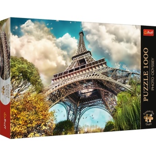 Puzzle TREFL 1000 EL Wieża Eiffel w Paryżu Francja krajobraz 10815