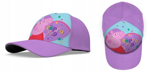 Czapka z daszkiem ŚWINKA PEPPA PIG 52