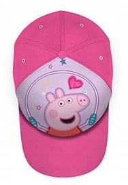 Czapka z daszkiem ŚWINKA PEPPA PIG 52